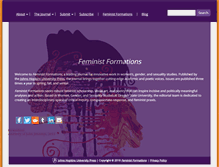 Tablet Screenshot of feministformations.org